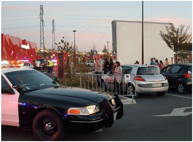 image ecran geant gonflable USA, etats-unis 
